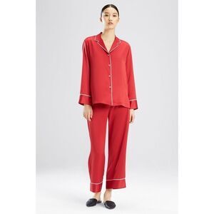 NATORI FEATHERS SATIN ESSENTIALS PJ in Carol size Large